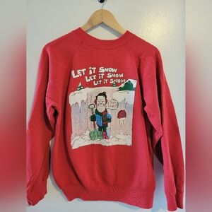 Vintage Funny Winter Sweater